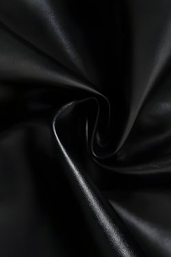 Grunge Belted Faux Leather Tube Top