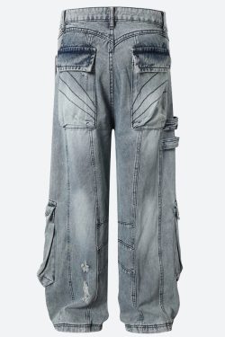 Grunge Cargo Jeans