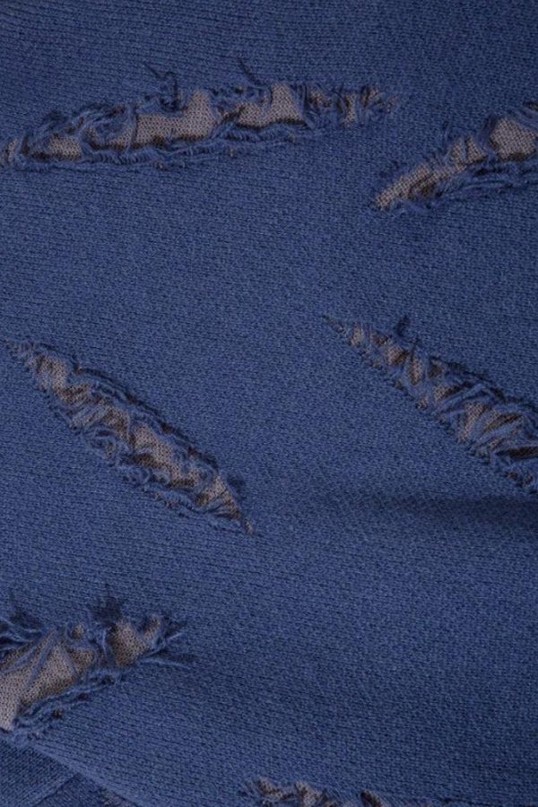 Grunge Claw Distressed Knitted Sweater