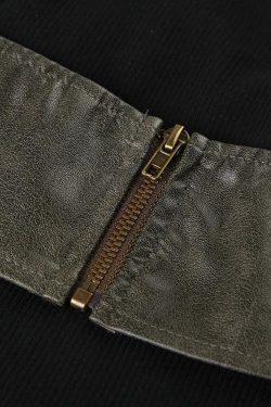 Grunge Crop Halter Top