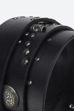 Grunge Cross Buckle Belt