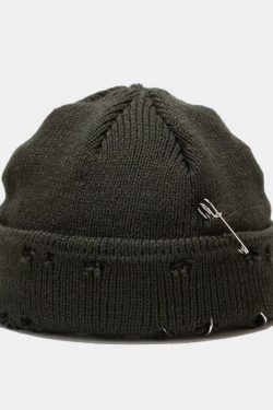 Grunge Distressed Beanie