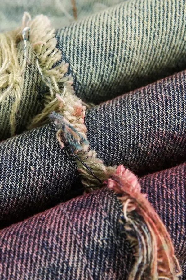 Grunge Distressed Denim Shorts