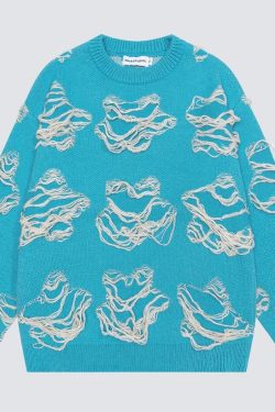 Grunge Distressed Sweater