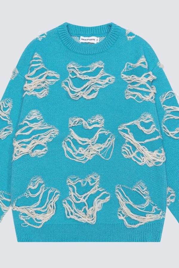 Grunge Distressed Sweater