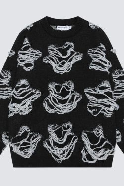 Grunge Distressed Sweater