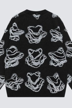 Grunge Distressed Sweater