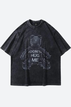 Grunge Don't Hug Me Tee
