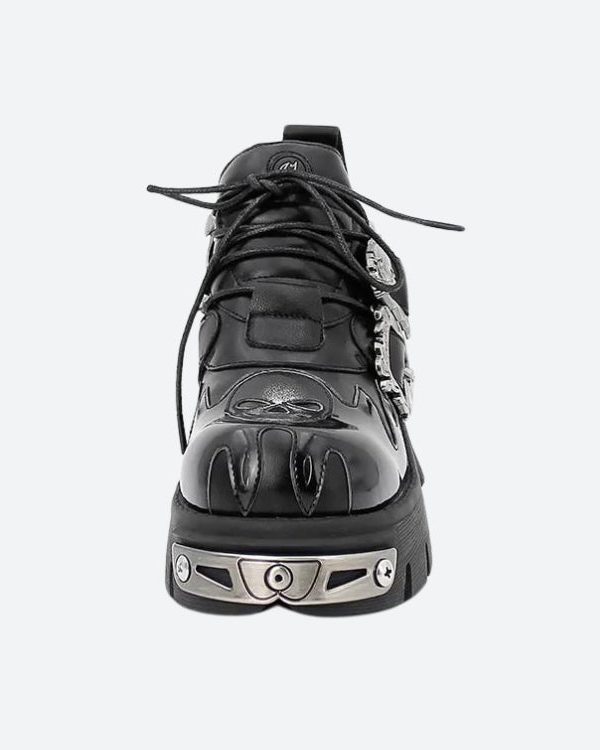 Grunge Fire Chunky Platform Shoes