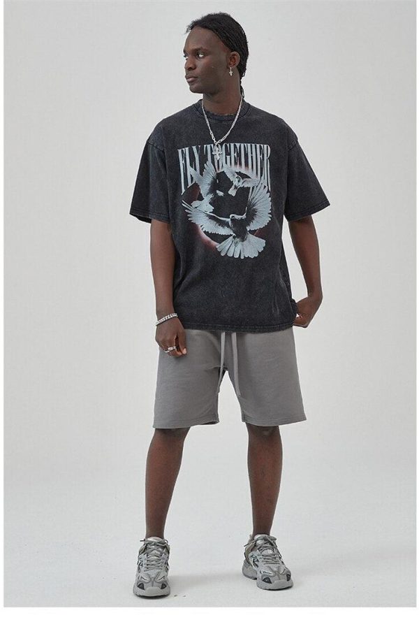 Grunge Fly Together Tee