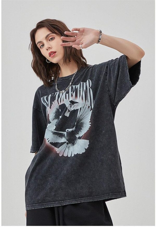 Grunge Fly Together Tee