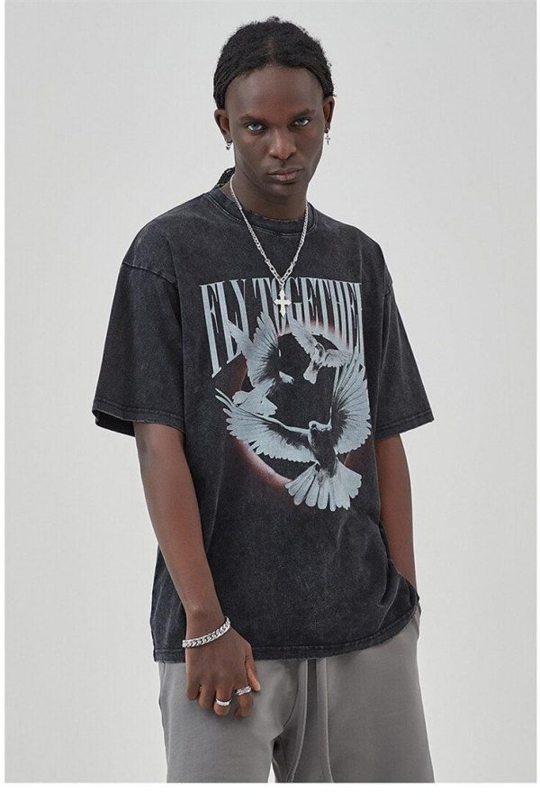 Grunge Fly Together Tee
