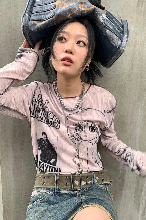 Grunge Harajuku Top