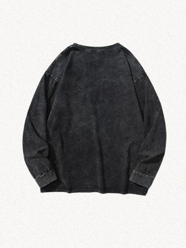 Grunge Oversized Distressed Basic Tee