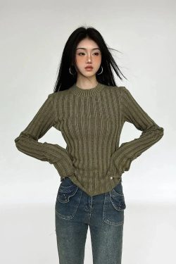 Grunge Slim Fit Sweater