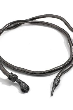 Grunge Snake Necklace & Bracelet