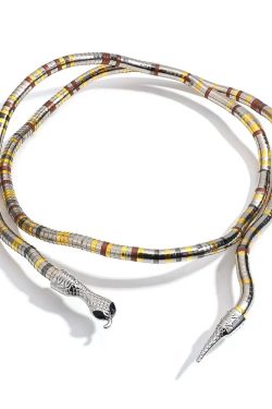 Grunge Snake Necklace & Bracelet