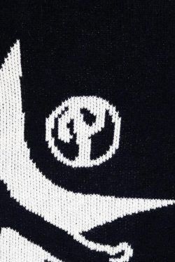 Grunge Starboy Distressed Knitted Sweater