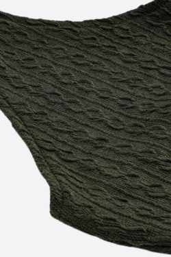 Halter Neck Knitted Mini Dress