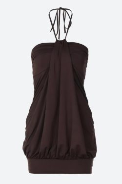 Halter Neck Mini Dress
