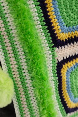 Handmade Casual Knitting Large Capacity Shoulder Bag