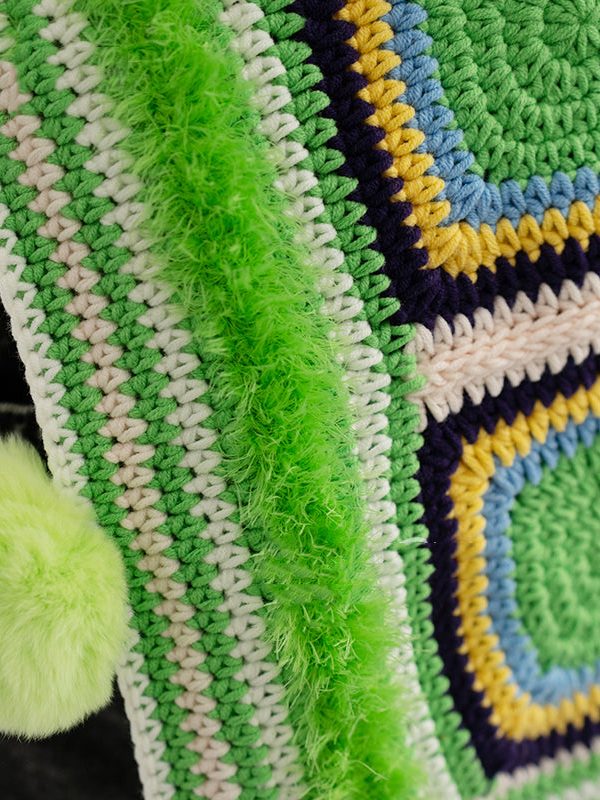 Handmade Casual Knitting Large Capacity Shoulder Bag