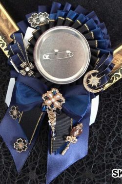 Handmade Ita Bag Rosette Ribbon Accessory Ornament 58mm