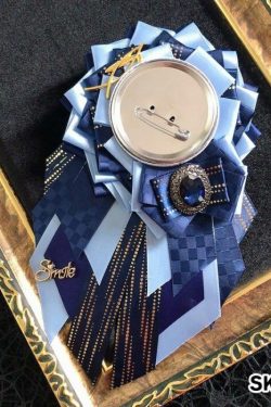 Handmade Ita Bag Rosette Ribbon Accessory Ornament 58mm