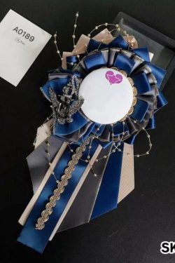 Handmade Ita Bag Rosette Ribbon Accessory Ornament 58mm