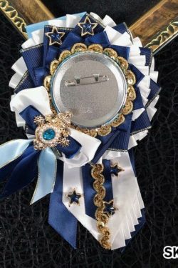 Handmade Ita Bag Rosette Ribbon Accessory Ornament 58mm