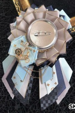 Handmade Ita Bag Rosette Ribbon Accessory Ornament 58mm