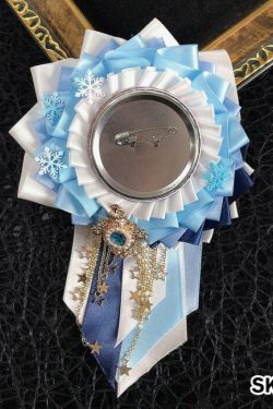 Handmade Ita Bag Rosette Ribbon Accessory Ornament 58mm