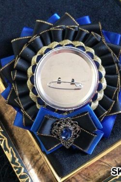 Handmade Ita Bag Rosette Ribbon Accessory Ornament 58mm