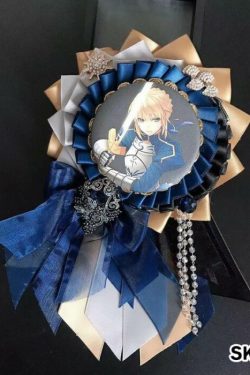 Handmade Ita Bag Rosette Ribbon Accessory Ornament 58mm