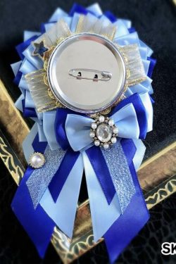 Handmade Ita Bag Rosette Ribbon Accessory Ornament 58mm