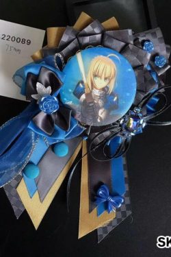 Handmade Ita Bag Rosette Ribbon Accessory Ornament 58mm