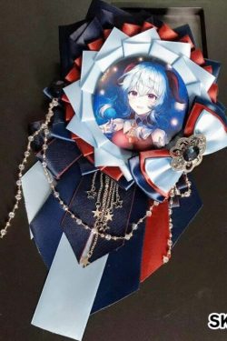 Handmade Ita Bag Rosette Ribbon Accessory Ornament 58mm