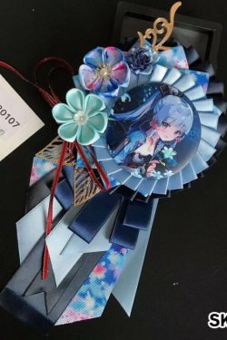 Handmade Ita Bag Rosette Ribbon Accessory Ornament 58mm