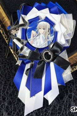 Handmade Ita Bag Rosette Ribbon Accessory Ornament 58mm