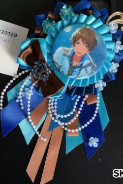 Handmade Ita Bag Rosette Ribbon Accessory Ornament 58mm