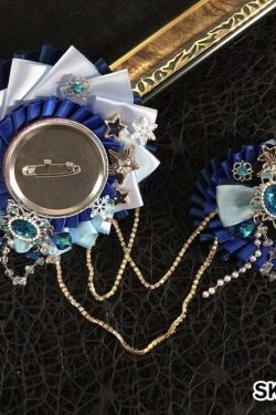 Handmade Ita Bag Rosette Ribbon Accessory Ornament 58mm