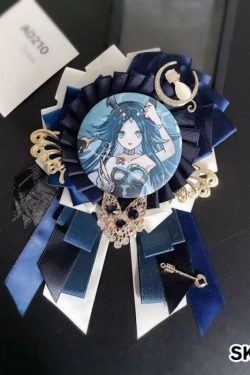 Handmade Ita Bag Rosette Ribbon Accessory Ornament 58mm