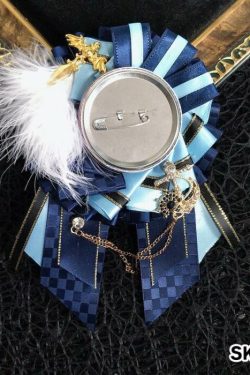 Handmade Ita Bag Rosette Ribbon Accessory Ornament 58mm