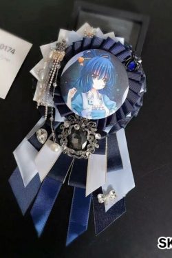Handmade Ita Bag Rosette Ribbon Accessory Ornament 58mm