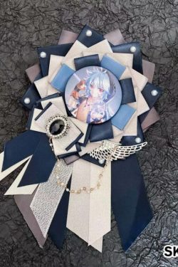 Handmade Ita Bag Rosette Ribbon Accessory Ornament 58mm