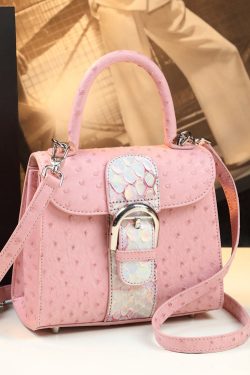 Handmade Purple Solid Durable Faux Leather Satchel Handbag