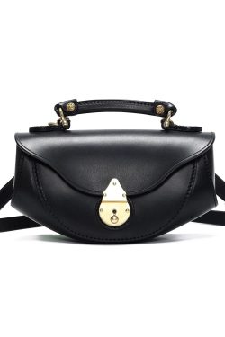 Handmade Stylish Calf Leather Coffee Tote Handbag