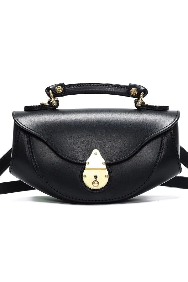 Handmade Stylish Calf Leather Coffee Tote Handbag