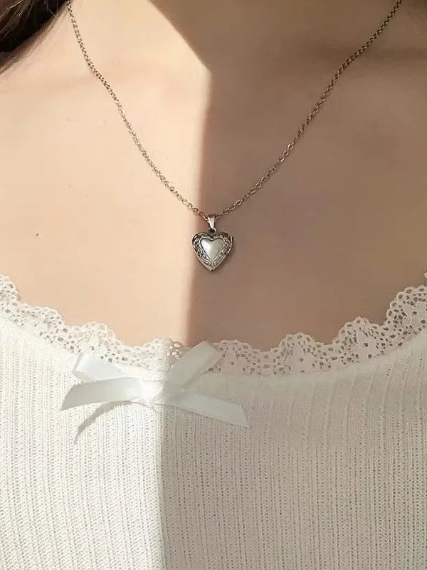 Heart Locket Necklace