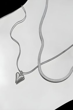 Heart Necklace Set